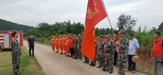 ​光山县斛山乡：风险防范在平时 “以练促战”护平安